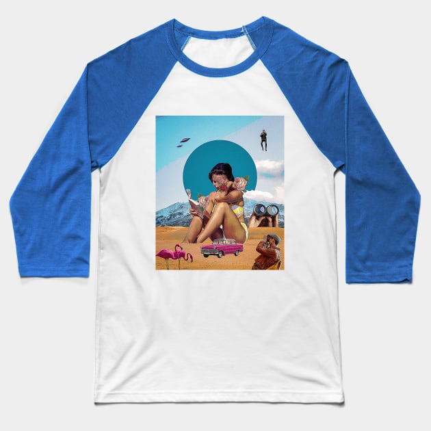 A beautiful woman in the desert Baseball T-Shirt by Independent_BZ